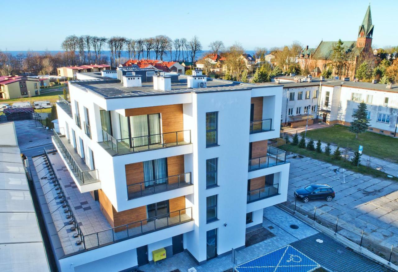 White Marina Apartamenty 尤斯托尼莫斯基 外观 照片
